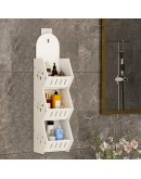 Стенна етажерка за окачване с 3 рафтове